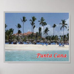 Affiche République Dominicaine - Punta Cana -