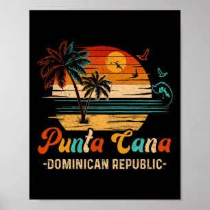 Affiche République dominicaine Punta Cana vacances 2025 Ma