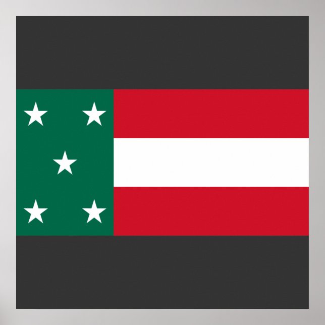 Affiche République du Yucatan, Mexique (Devant)