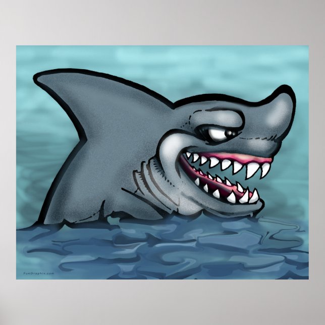 Affiche Requin (Devant)