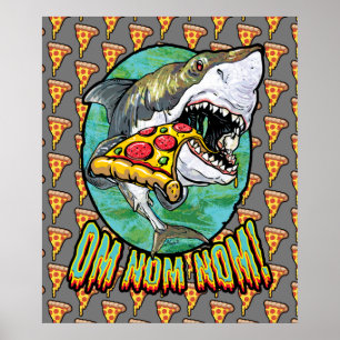 Affiche Requin à pizza hanséâtre