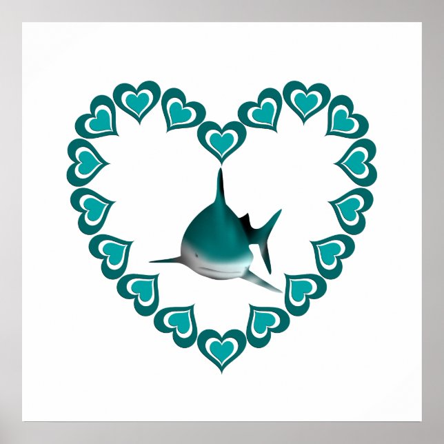 Affiche Requin dans le coeur (Devant)