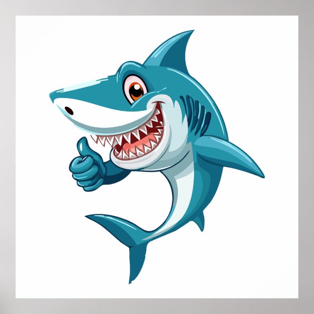 Affiche Requin mignon (Devant)