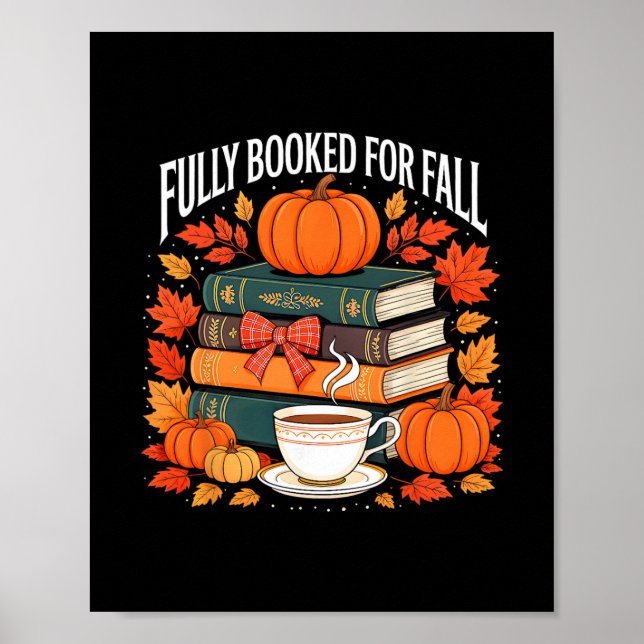 Affiche Réservation complète pour citrouille de Thanksgivi (Devant)