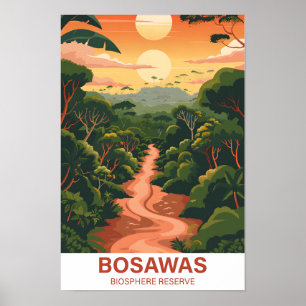 Affiche Réserve de biosphère de Bosawas Nicaragua Voyage