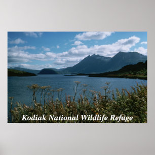 Affiche Réserve faunique nationale de Kodiak