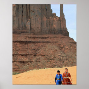 Affiche Réserve Navajo Terre