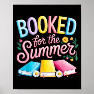Affiche Réservé Pour La Lecture Été Livres Lover Literary