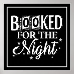 Affiche Réservé Pour La Nuit