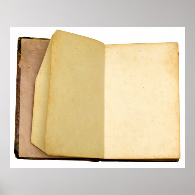 Affiche Réserver vintage ancienne texture rétro (Devant)