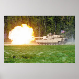 Affiche Réservoir de M1A2 Abrams