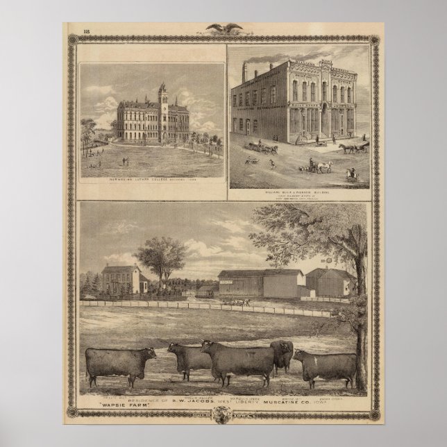 Affiche Résidence, West Liberty College (Devant)