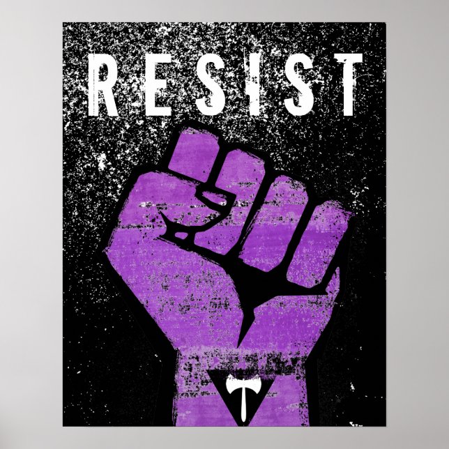 Affiche Résistance lesbienne (Devant)