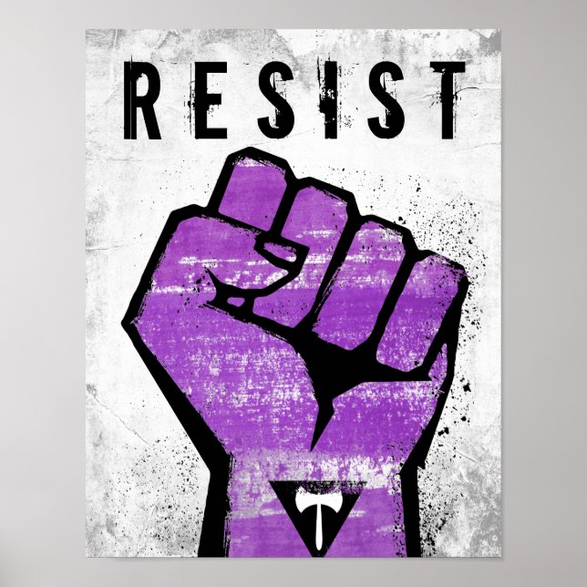 Affiche Résistance lesbienne (Devant)