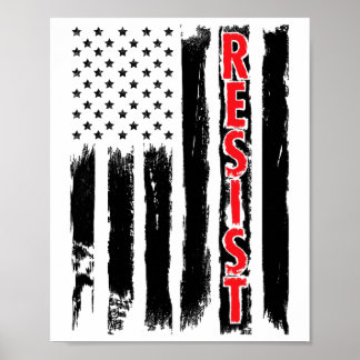 Affiche Résistance - Résistance américaine contre Trump Sh
