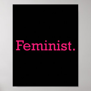 Affiche Résiste minimaliste féministe au patriarcat