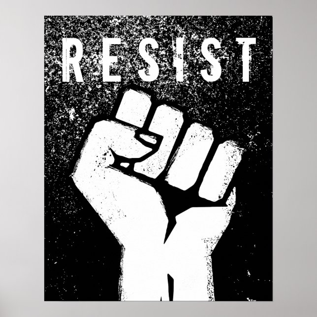 AFFICHE RÉSISTER (Devant)