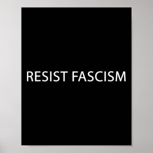 Affiche Résister À L'Oppression Hommes Femmes Groupes Uni-