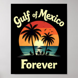 Affiche Résister À Trump Golfe Du Mexique Pour Toujours