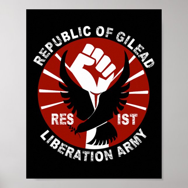 Affiche Résister- Armée de libération de Gilead Droits civ (Devant)