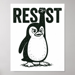 Affiche Résister au pingouin 2