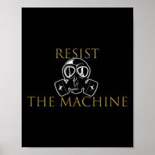 Affiche Résistez À La Machine