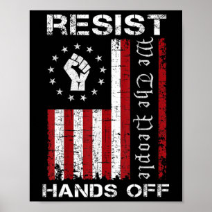 Affiche Résistez Aux Manifestations Contre La Sécurité Soc