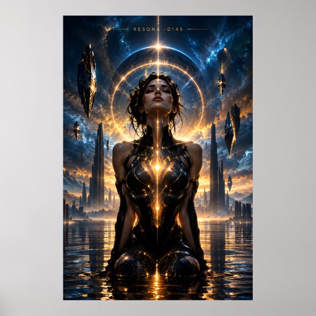 Affiche Resona-0145 Déesse Céleste (Devant)