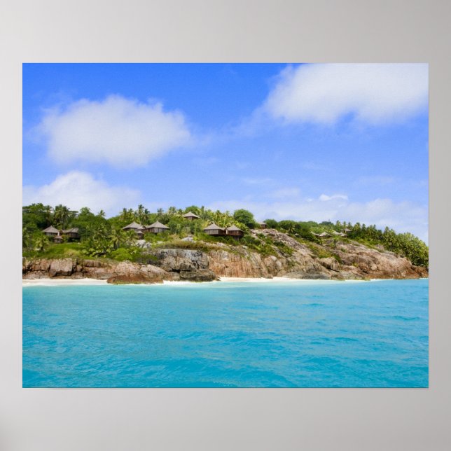 Affiche Résort de l'île de Fregate (PR) (Devant)