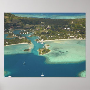 Affiche Resort Musket Cove Island, île Malolo Lailai