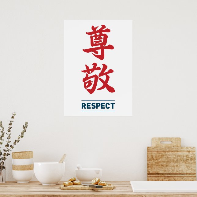 Affiche Respect 2 (Cuisine)