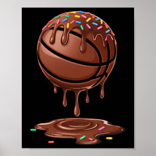 Affiche Respect The Drip Sketll Paillettes Crème au Chocol