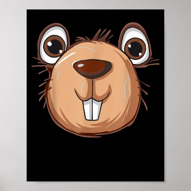 Affiche Respectez la journée du groundhog jour du ground h (Devant)