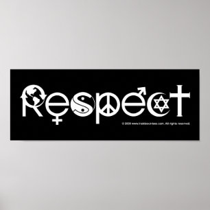 Affiche Respectez la Terre-Mère - Recycler Sauver la Planè