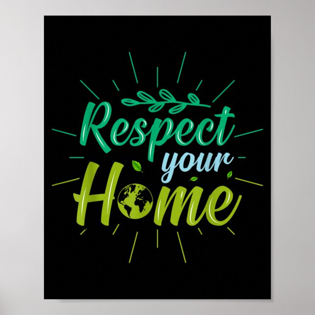 Affiche Respectez votre maison  (Devant)