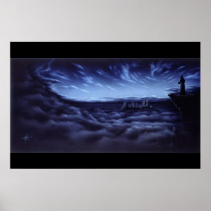 Affiche Respire profondément l'obscurité