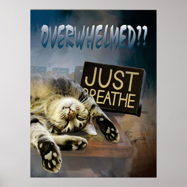 Affiche respirer simplement l'affiche de récupération 23V (Devant)