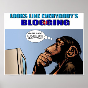 Affiche Ressemble à tout le monde l'affiche Blogging