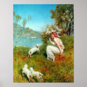 Affiche Ressort par John Collier (1850-1934)
