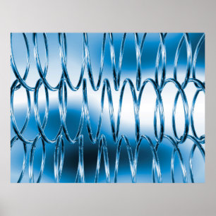 Affiche Ressorts bleus