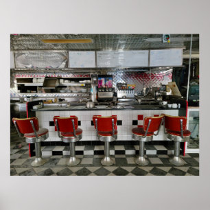 Affiche Restaurant abandonné