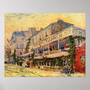 Affiche Restaurant de la Sirene van Gogh