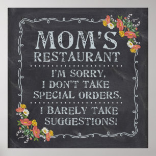 Affiche Restaurant de maman
