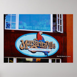 Affiche Restaurant et barre de Margaritaville