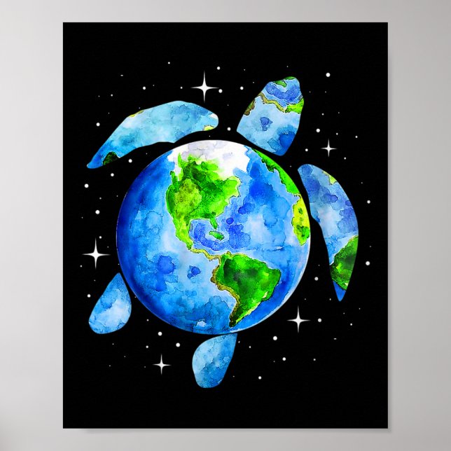 Affiche Restauration du jour des terres Sauvez la planète  (Devant)