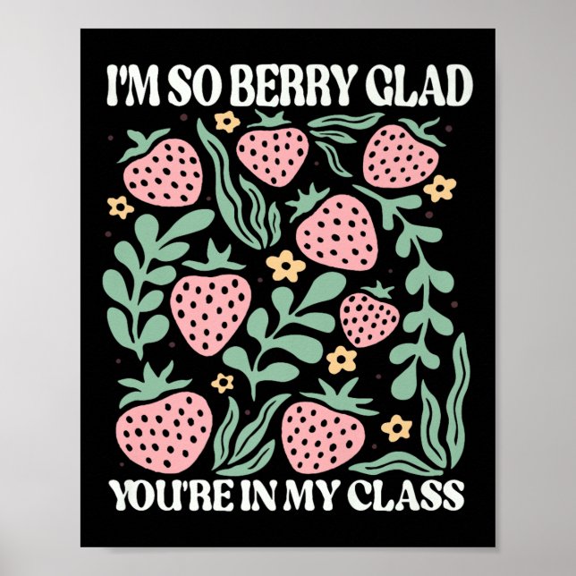 Affiche Reste doux Fruit de l'Esprit Chrétien Boho Stra (Devant)
