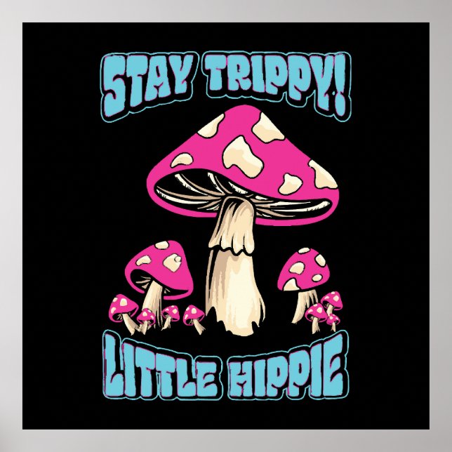 Affiche Reste Trippy ! Petit Hippie (Devant)