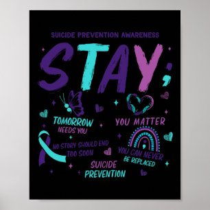 Affiche Rester Demain A Besoin De Vous Problème Prévention
