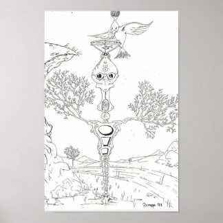 Affiche Rester silencieux