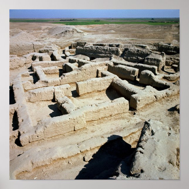 Affiche Restes de maisons (Devant)